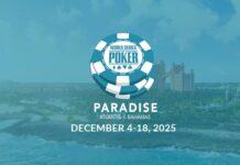 WSOP Paradise 2025 startuje 4 grudnia 2025 i potrwa do 18 grudnia