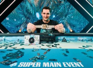 Bernhard Binder na turnieju WSOP Paradise