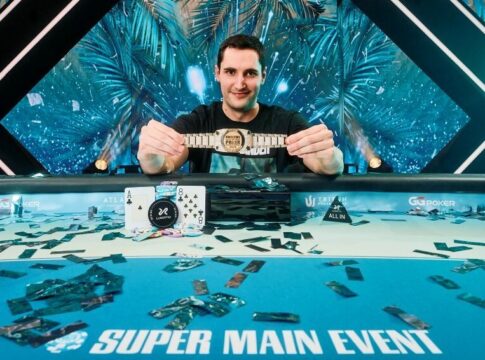 Bernhard Binder na turnieju WSOP Paradise