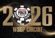 WSOP Circuit 2026 terminarz pierwszego półrocza