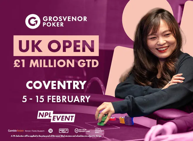 Grosvenor Poker UK OPEN Grosvenor Poker UK Open