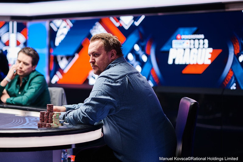 Jon Kyte na Main Evencie EPT w Pradze