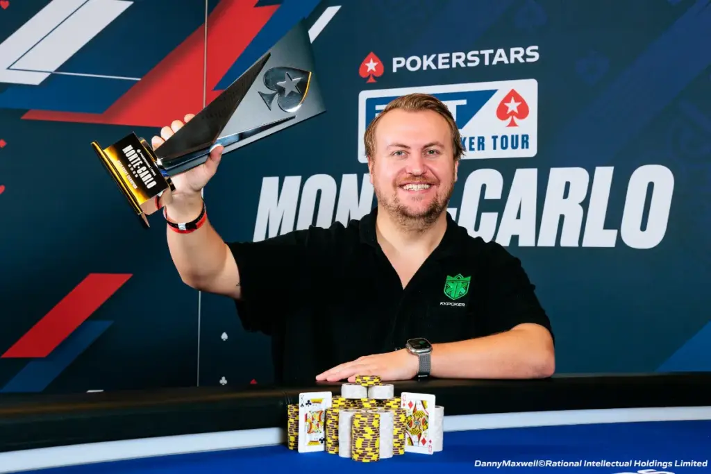 Jon Kyte po zwycięstwie na PokerStars Open Monte Carlo