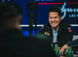 Ren Lin podczas turnieju WPT