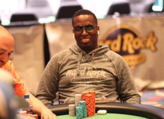 Maurice Hawkins podczas WSOPC