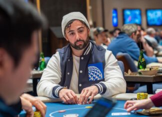 Matthew Wantman podczas turnieju MSPT w Las Vegas