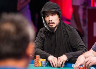 Chino Rheem podczas turnieju PokerGO