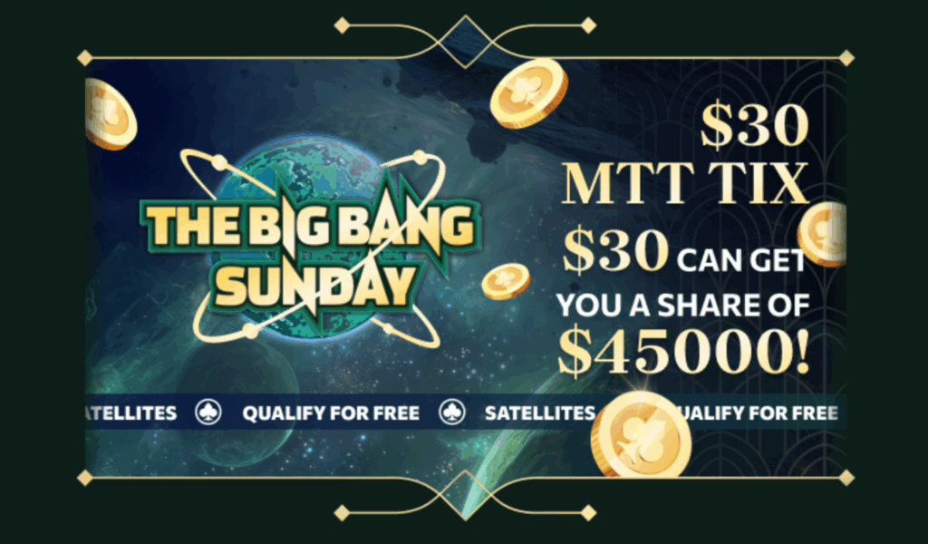 Flagowa promocja Full House Crypto - The Big Bang Sunday