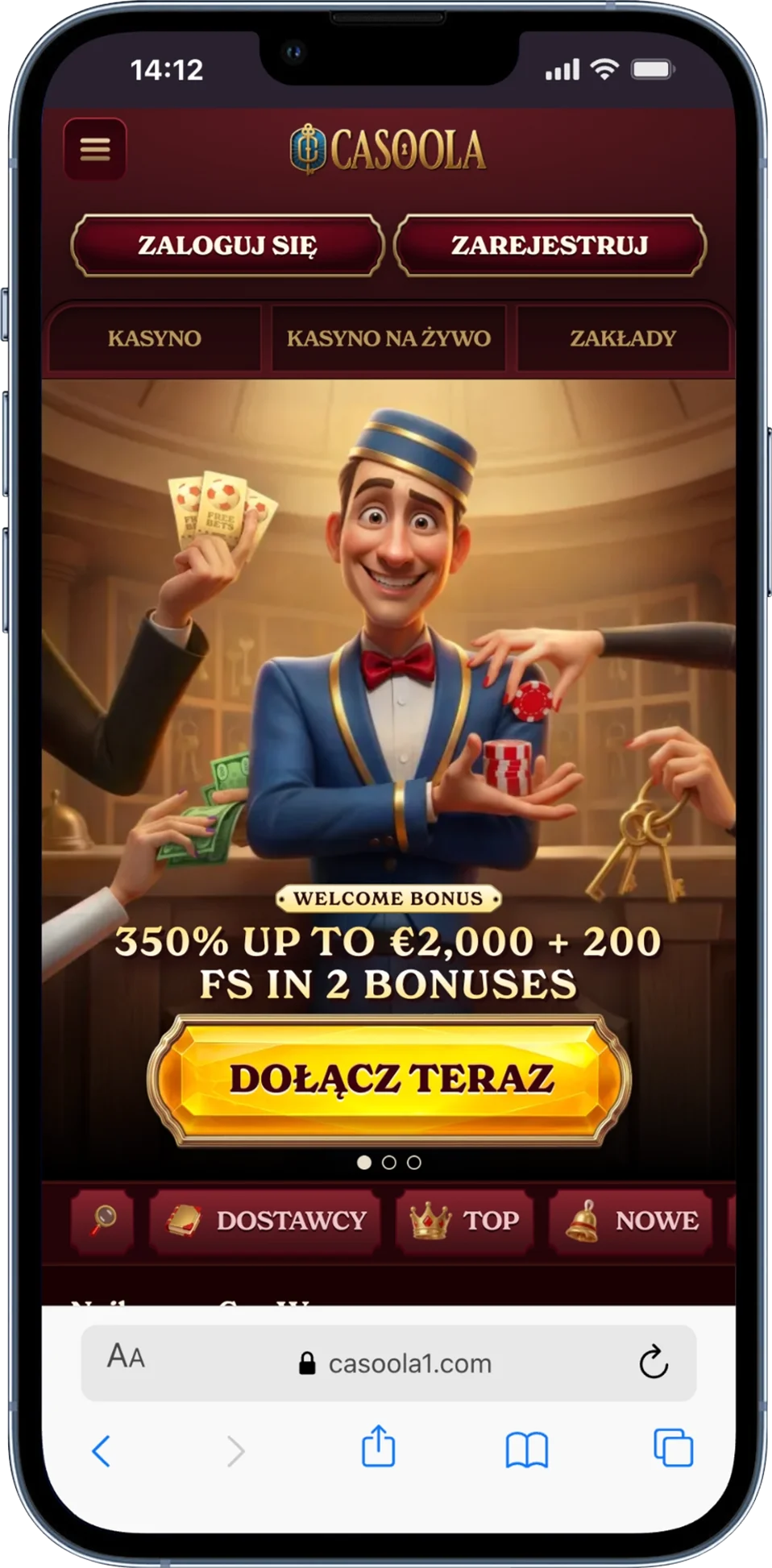 Strona główna kasyna OnlySpins