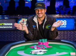Phill Hellmuth podczas rozgrywek WSOP