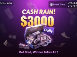 Cash Rain Promocja w BC Poker