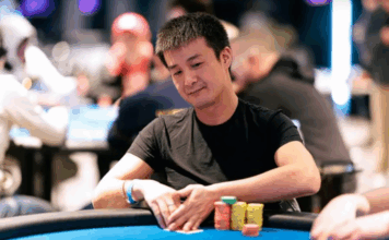 827 wpisów przekroczyło gwarancję €1M w WSOPC Main Event! Lulei Hu na prowadzeniu