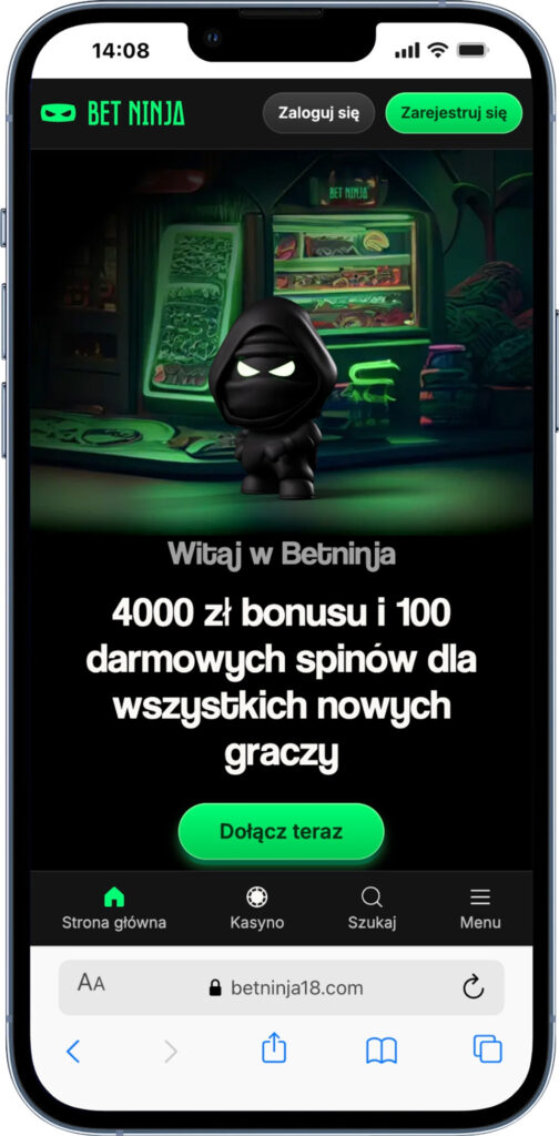 Strona główna kasyna Betninja