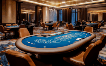 Wiosna 2026 w europejskim pokerze: Rozvadov, EPT i nowe trendy pokerowe turnieje w Europie 2026 stół do pokera na sali