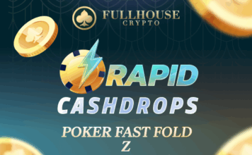 Fold, nowy stół, nowa karta – natychmiast. FullHouse Crypto przedstawia SONIC & FLASH FullHouse Crypto poker SONIC FLASH