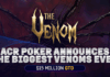 ACR Poker ogłasza największe Venom w historii – 15 mln USD gwarantowane