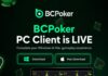 BCPoker uruchamia desktopowy klient – nowa jakość gry