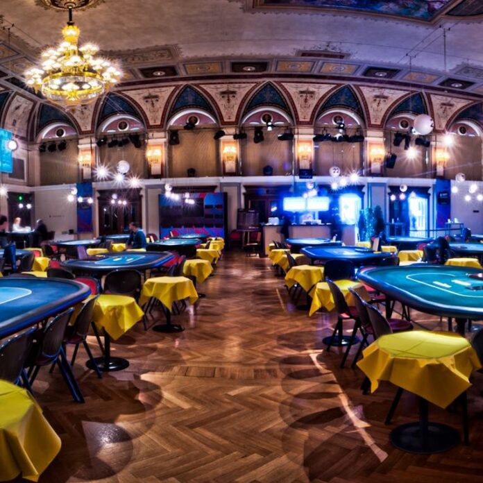 WPT baden turniersaal leer