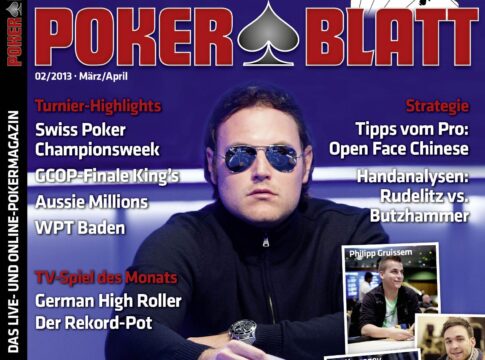 Neue PokerBlatt-Ausgabe März/April ab 8. März 2013 im Handel