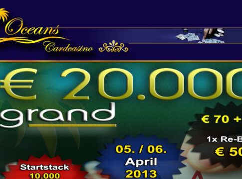 Oceans Card Casino: Kommendes Wochenende sind €20.000 garantiert