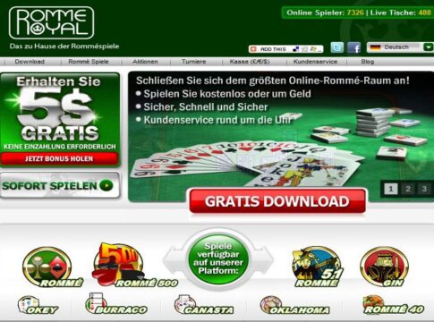 RomméRoyal veranstaltet ein Hochgepokert.com Freeroll