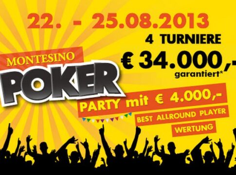 Poker Party im Montesino steht bevor