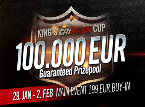 Heute startet der „King’s tristar Cup“: 100.000 Euro Preisgeld beim Main-Event garantiert