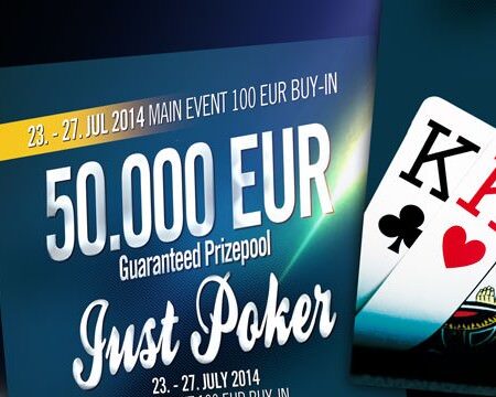 JUST POKER im King’s Casino mit garantierten 50.000 Euro beim Main Event!