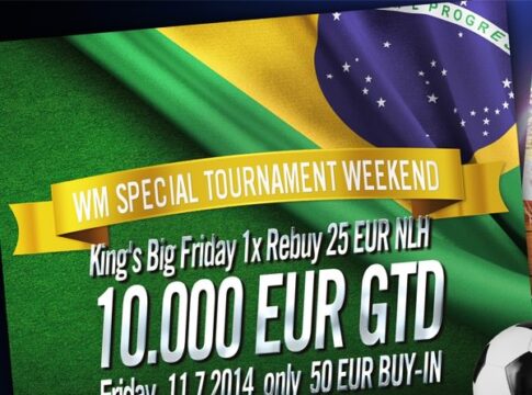 WM Special Tournament Weekend im King’s Casino!