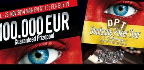 Deutsche Poker Tour: Kornijenko und Tran unter den Top 5 im King’s – Heute Tag 1B im Main Event – 100.000 Euro Preisgeld garantiert!