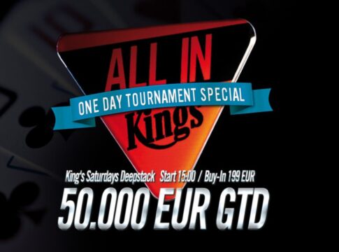 €50.000 garantiert beim King’s Saturday Deepstack