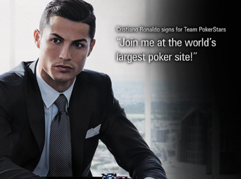 Cristiano Ronaldo unterschreibt bei PokerStars