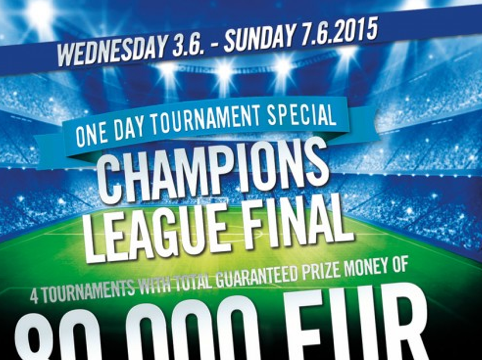 €80.000 garantiert zum Champions League Finale im King’s Casino