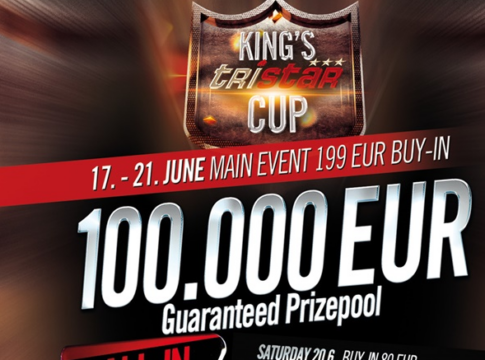 Heute startet der €100.000 GTD „King’s tristar Cup“ Main Event