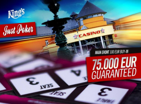 King’s Freitag – €75.000 GTD für nur €100 Buy-In beim „Just Poker“ Main-Event & ein Mixed THNL/PLO Side-Event