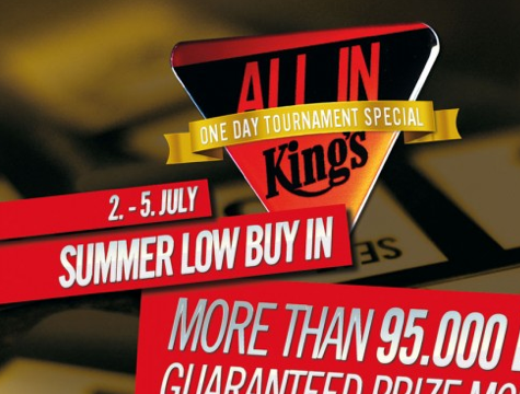 €95.000 garantiert beim „Low Buy-In 1-Day Tournament Special“ für kleine Buy-Ins