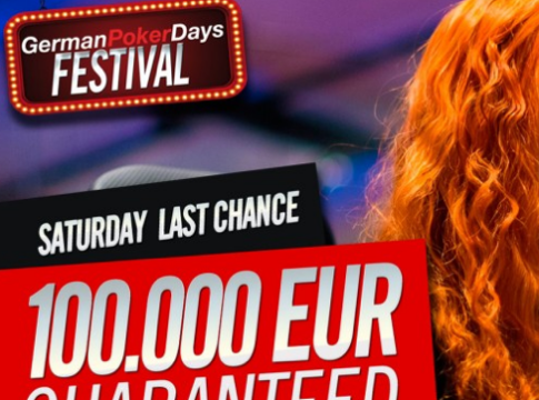 King’s Mega Samstag – Letzte Chance auf €100.000 beim German Poker Days Main-Event