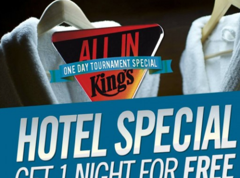 King’s Hotel Special – 17.- 19. Juli – 2 Nächte zum Preis von einer
