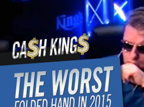 „Carlos“ gewinnt €100 für den schlechtesten Fold 2015