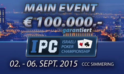 Bei der Israeli Poker Championship sind € 100.000 garantiert