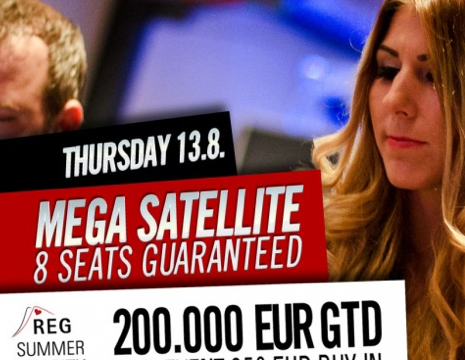 Der „REG Festival“ Main Event startet am Donnerstag mit €200.000 GTD für ein Buy-In von €250