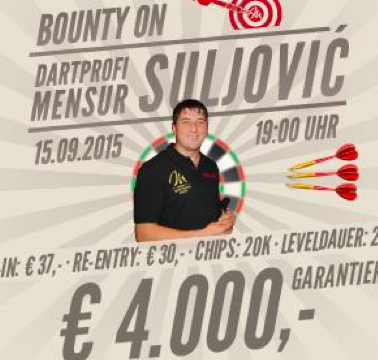Mensur Suljovic – Österreichs Darts Star kommt ins Montesino