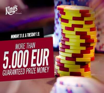 Über €5.000 garantiert zum Wochenstart im King’s Casino!!!