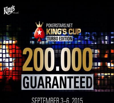 Last Chance – Nur noch bis zum 1. September ab €3,30 für den „PokerStars.net King’s Cup“ online qualifizieren!!!