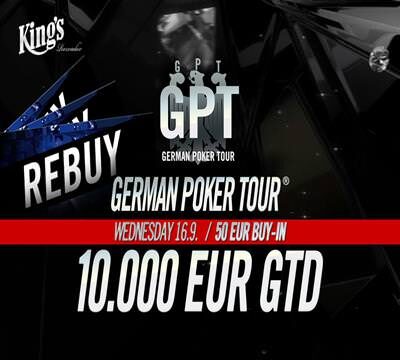 Countdown zur „German Poker Tour“ mit über €15.000 GTD für Buy-Ins zwischen €30 & €55!!!