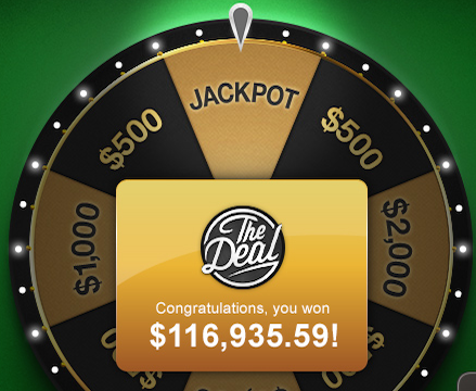 Erster Full Tilt „The Deal“ Jackpot des neuen Player Clubs geknackt