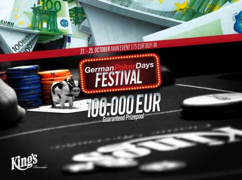 Freitag im King’s – GPD Main-Event Tag 1b und €10.000 GTD Side-Event mit Vegas Bounty!