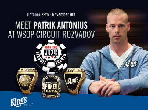 WSOP Circuit King’s – Paukenschlag zum Start – Für €100 gegen Patrik Antonius spielen!