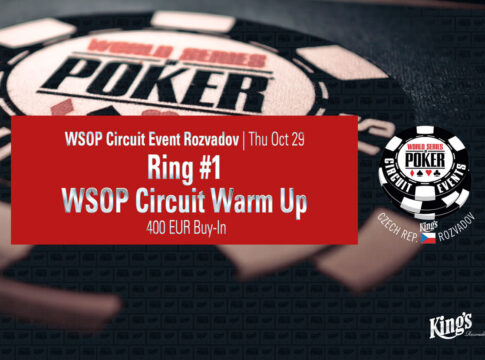 Donnerstag wird der erste WSOP Circuit-Ring im King’s vergeben!