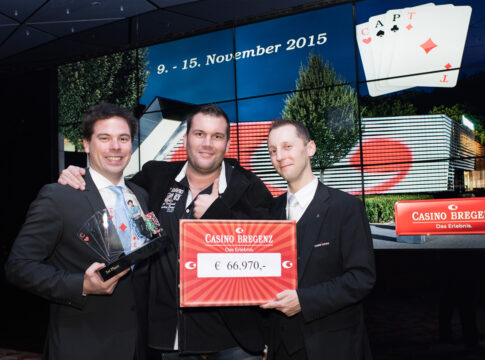 Oliver Bösch gewinnt das Main Event der CAPT Bregenz